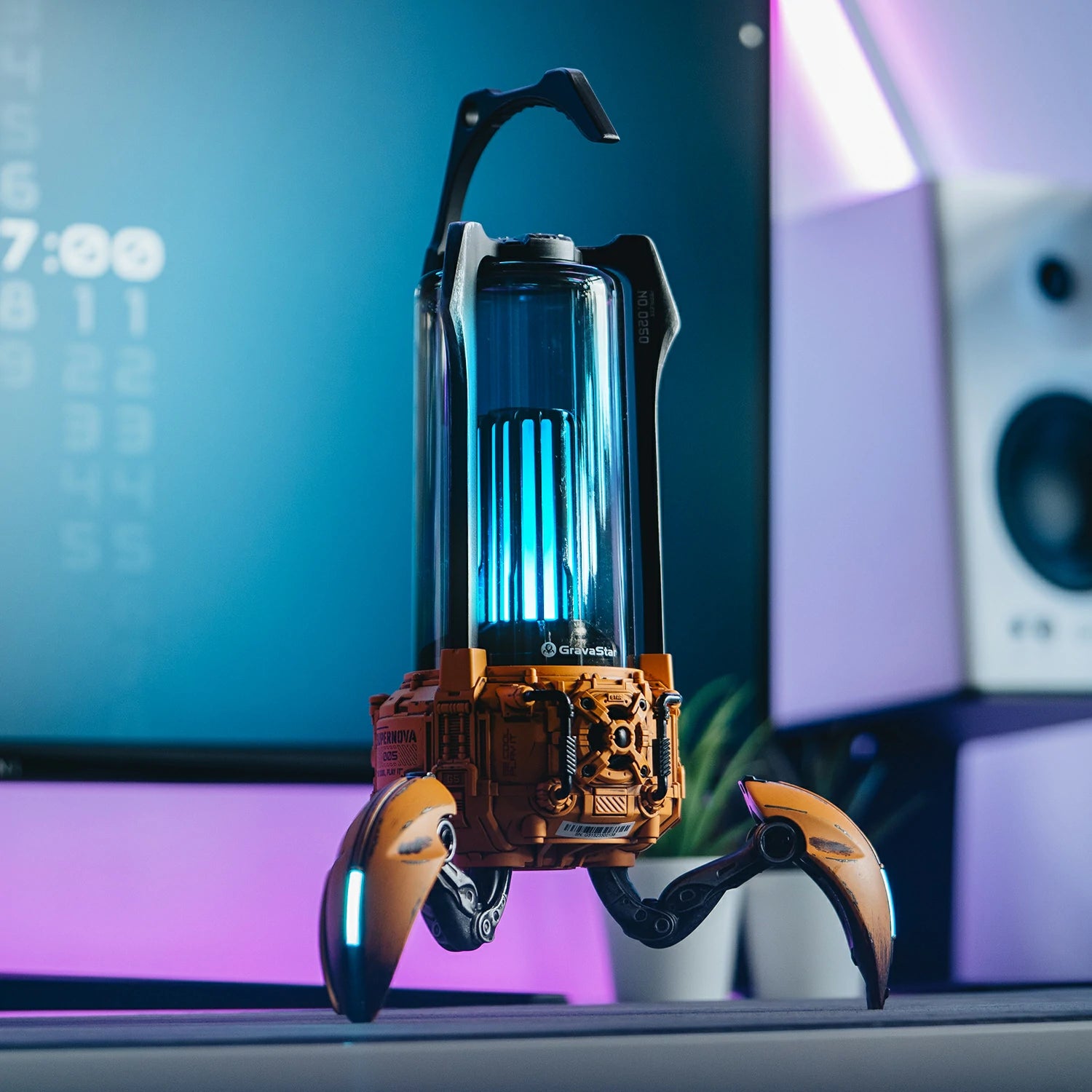 Bluetooth Speaker Supernova With Lights | Sci-fi BT Speaker