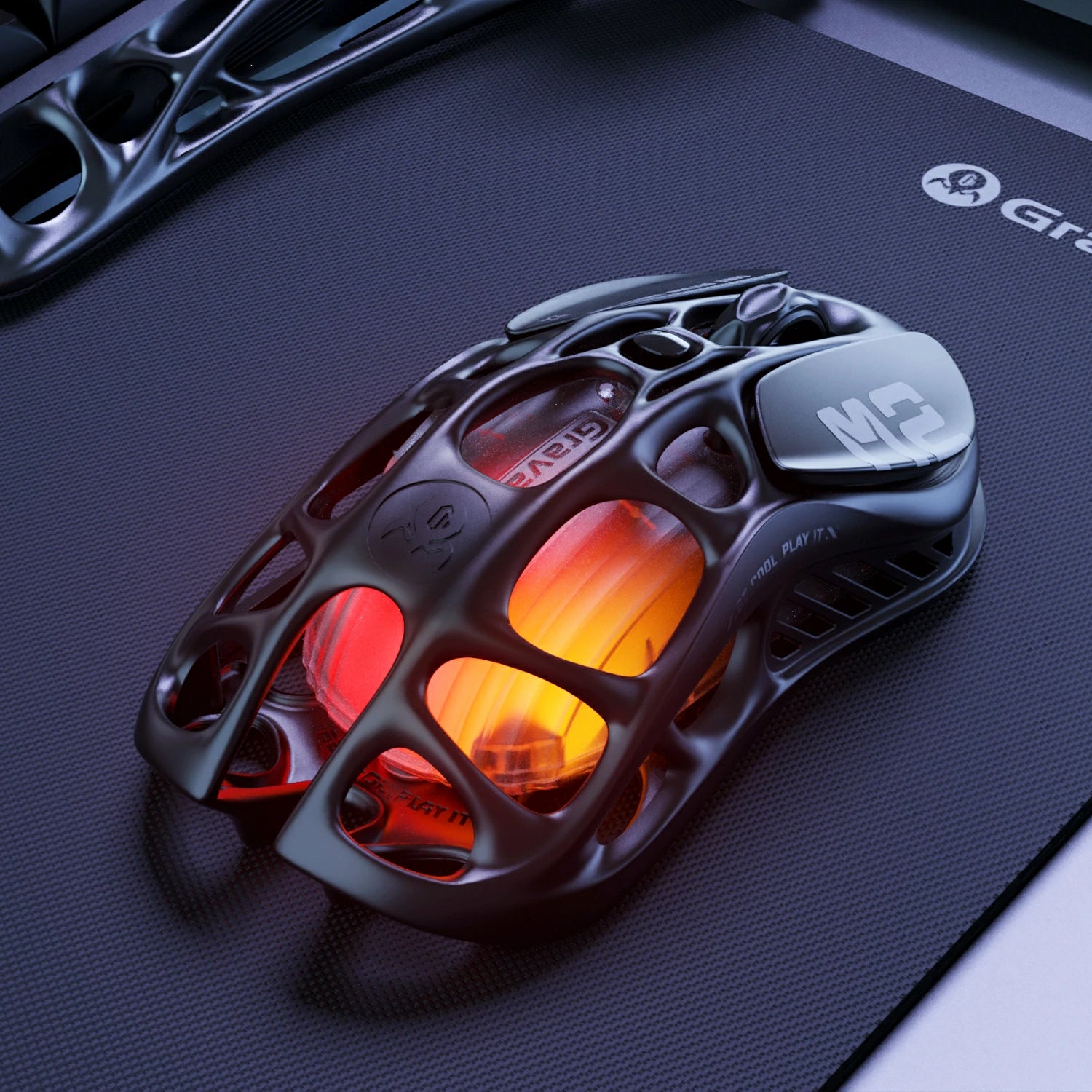 Mercury M2 Gaming Mouse - Stealth Black | Wireless Gaming Mouse