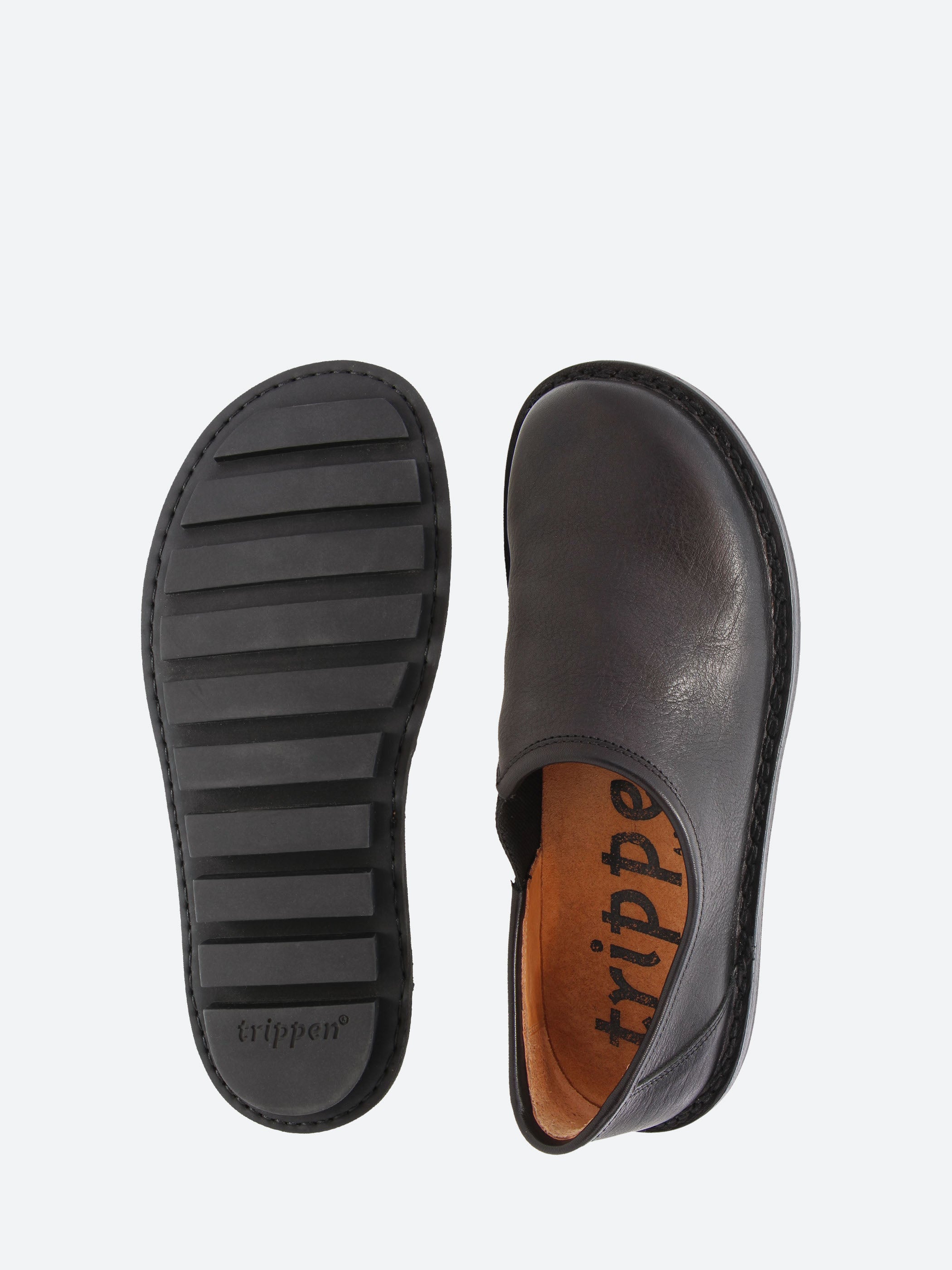 Trippen - Men's Closed Yen in Black Waw – gravitypope