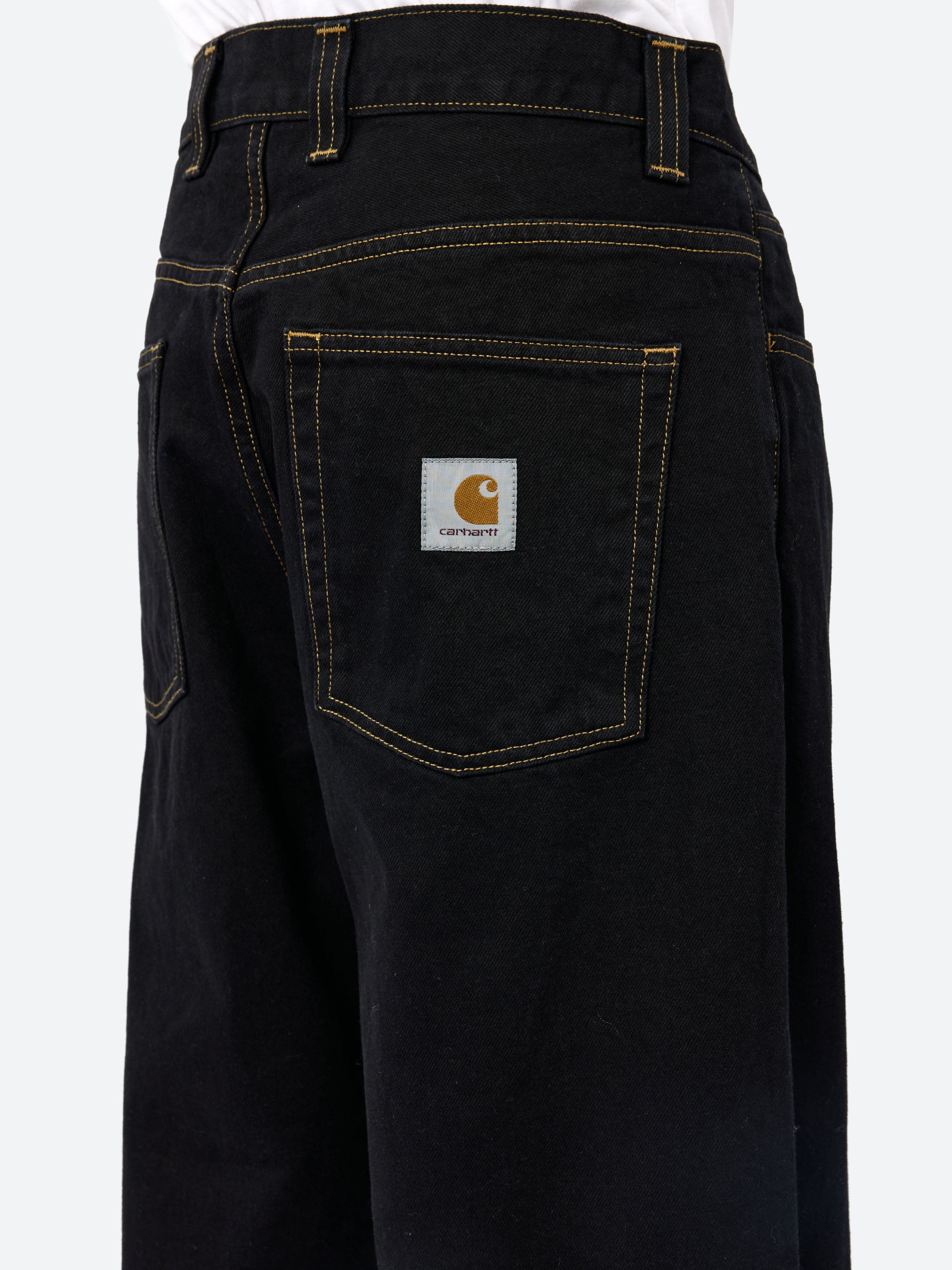 Carhartt WIP - Brandon Pant in Black Rinse – gravitypope