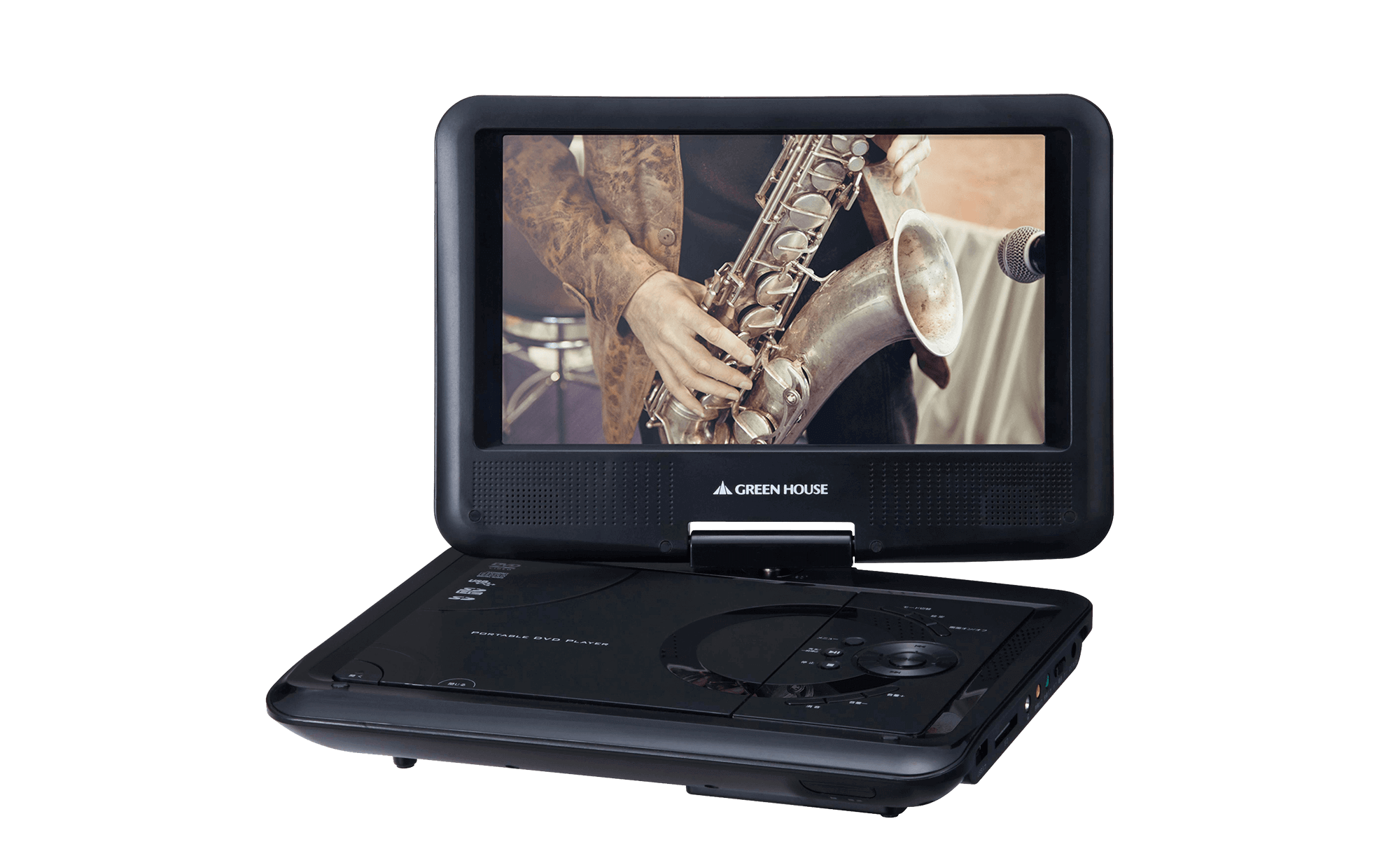 DVD | GH-PDV9V-BK | GREEN HOUSE グリーンハウス