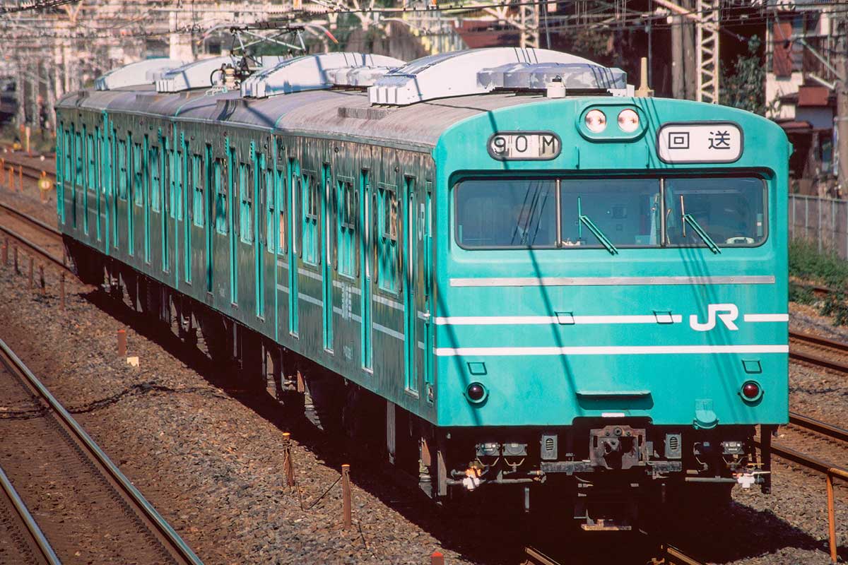 1296T＞JR103系（高運・ATC車・松戸車両センター訓練車）4両編成動力