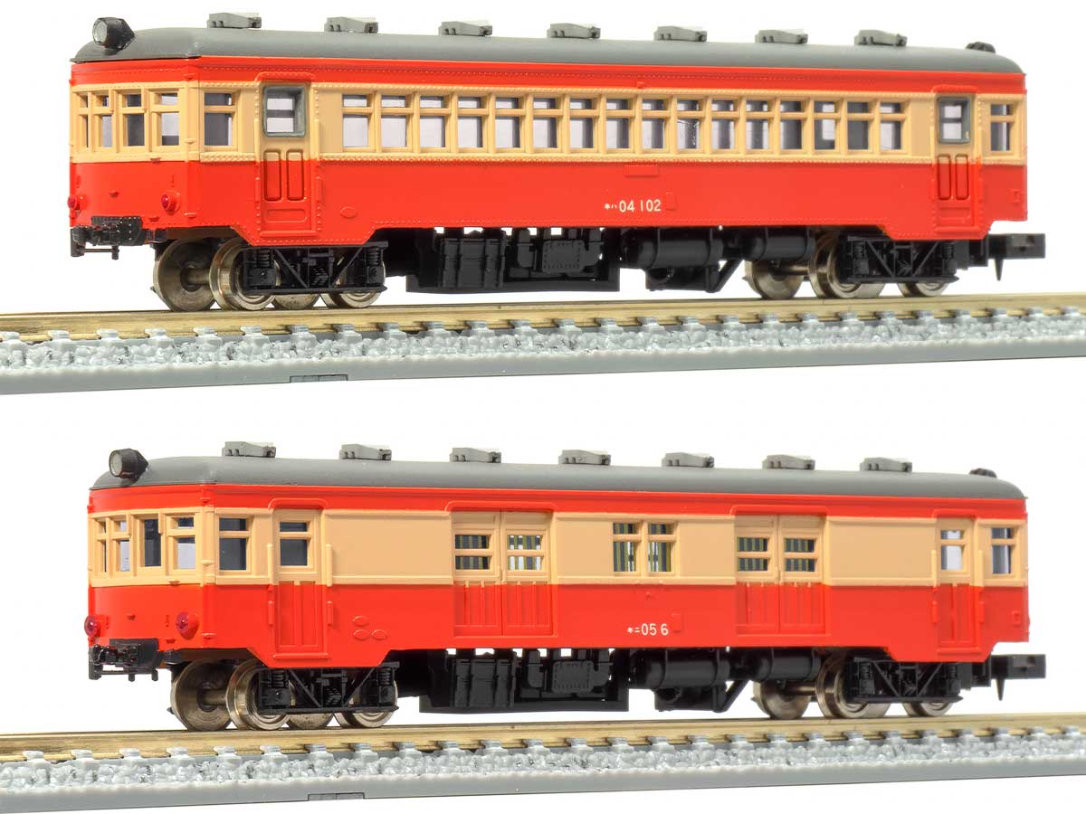 2223＞国鉄キハ04形＋キニ05形 未塗装ディスプレイキット