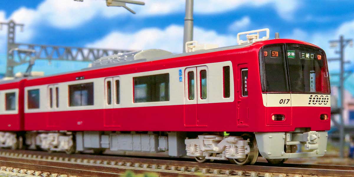30441＞京急新1000形（1次車・1017編成・SRアンテナ付き）8両編成