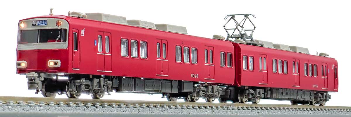 31529＞名鉄6000系（9次車・6048編成）基本2両編成セット（動力付き