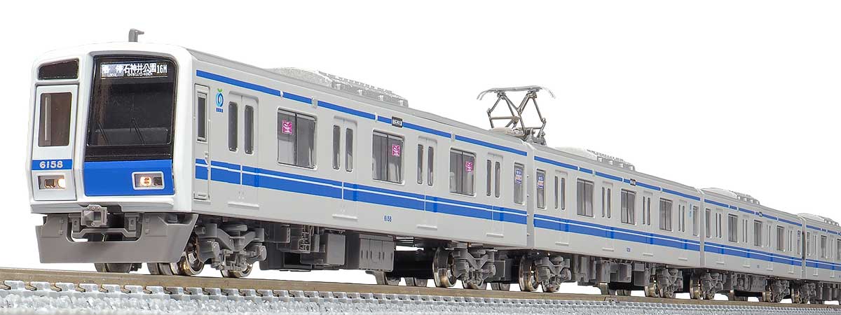 31664＞西武6000系アルミ車（6158編成・ベンチレーター撤去後）基本4両