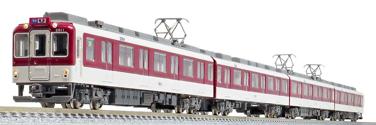 31691＞近鉄2610系（分散キセ冷房車）4両編成セット（動力付き）｜N