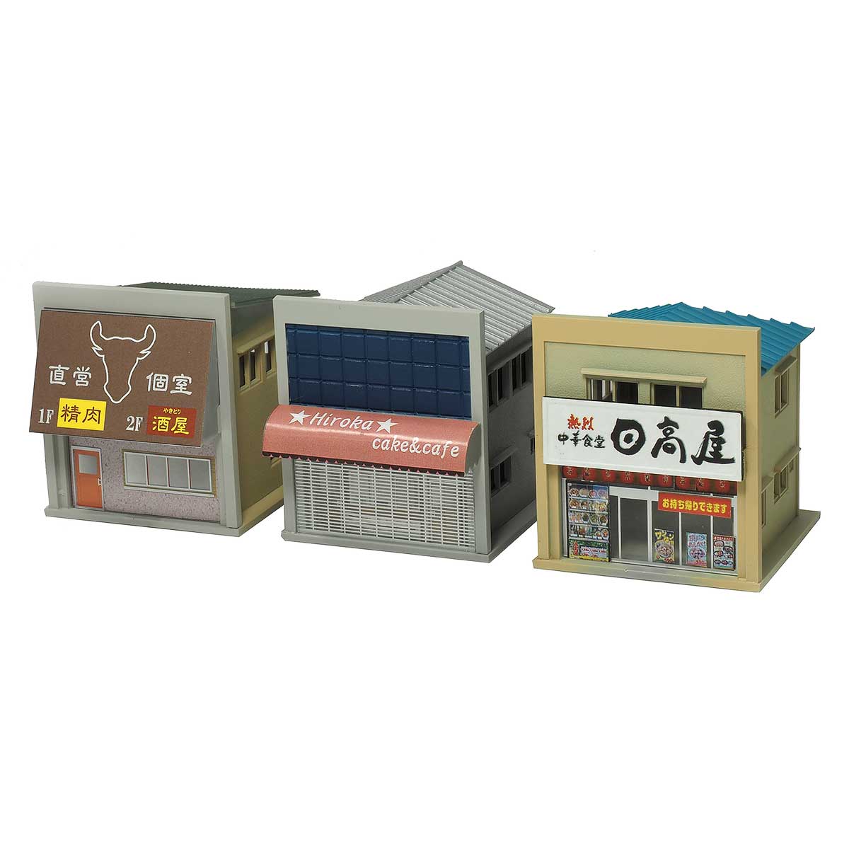 2653＞着色済み 商店 麺街道シリーズ／日高屋｜着色済みストラクチャー