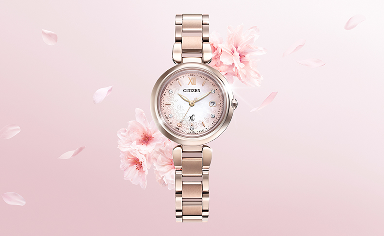 2025新作 「シチズン クロスシー」mizu コレクションから、優しい春の
