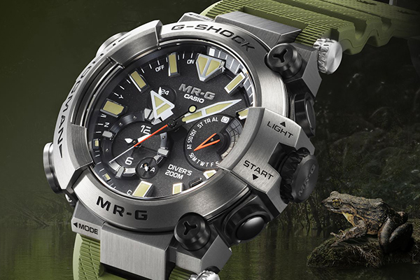 MR-G 2025新作 ISO200m潜水用防水性能を備えたダイバーズ仕様“FROGMAN