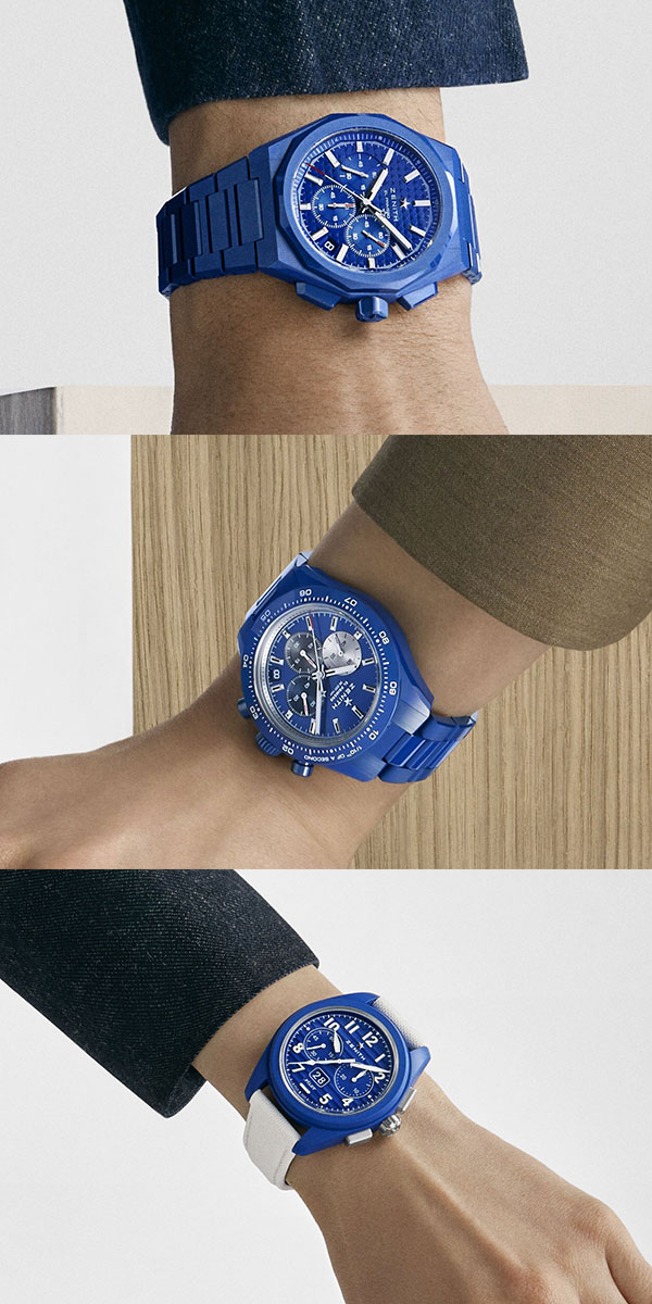 ゼニス(ZENITH) 2025新作 160周年を記念したブルーセラミック製クロノ