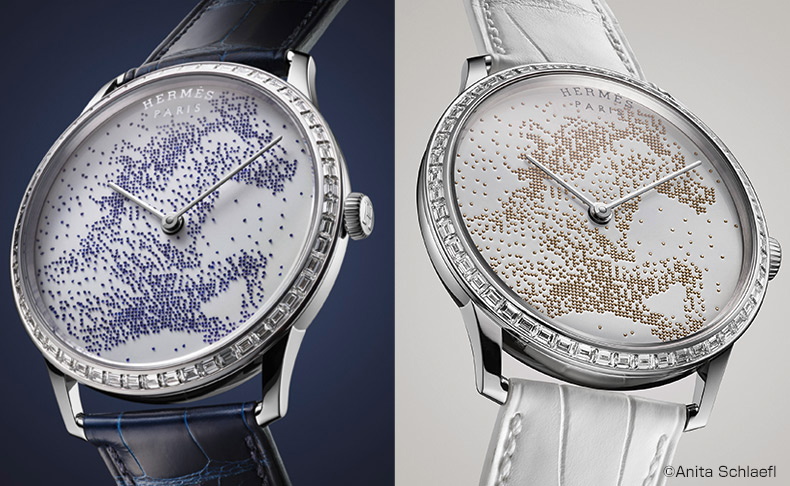 エルメス(HERMÈS) 2021新作 パイヨンエナメルとエングレービングの芸術