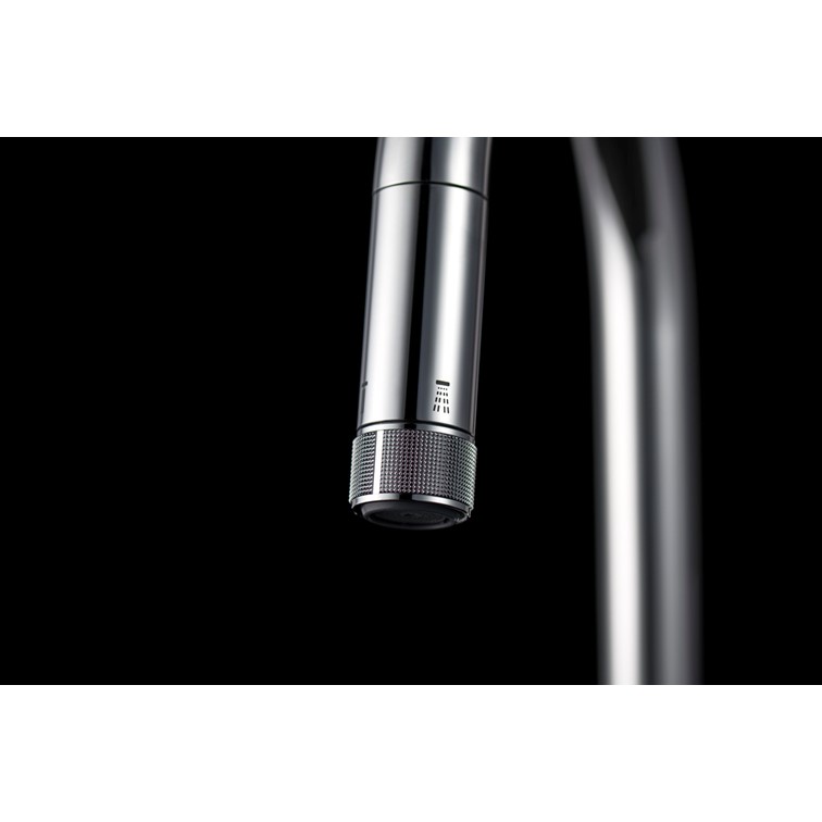 ミンタ 浄水器一体型シングルレバーキッチン混合栓 コールドスタート