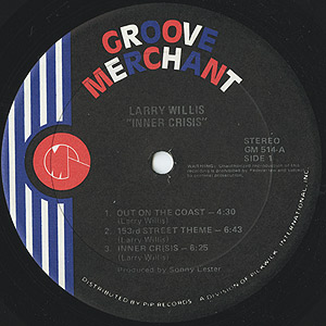Larry Willis / Inner Crisis(LP) / Groove Merchant 1974 US