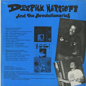 Derrick Harriott & The Revolutionaries / Reggae Chart Busters