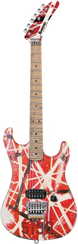 Eddie Van Halen's Kramer 5150 – Ground Guitar