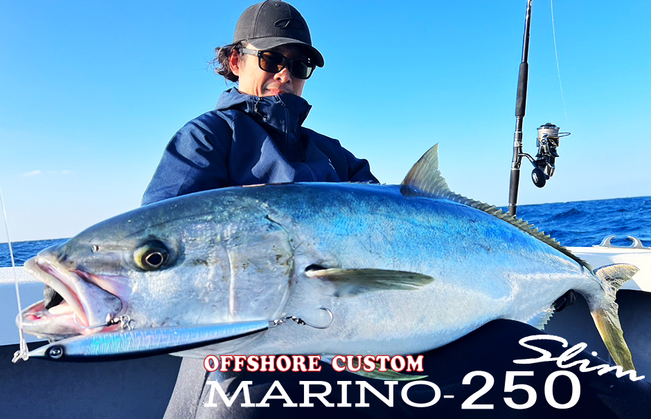 マリノ250スリム＞「D-CLAW」キャスティング・ジギングに特化した