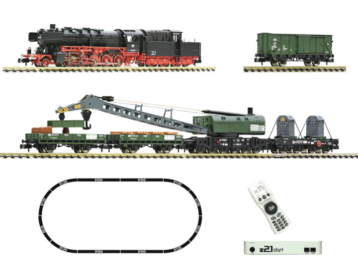 Fleischmann 5170004: z21 start digital set: Steam locomotive BR