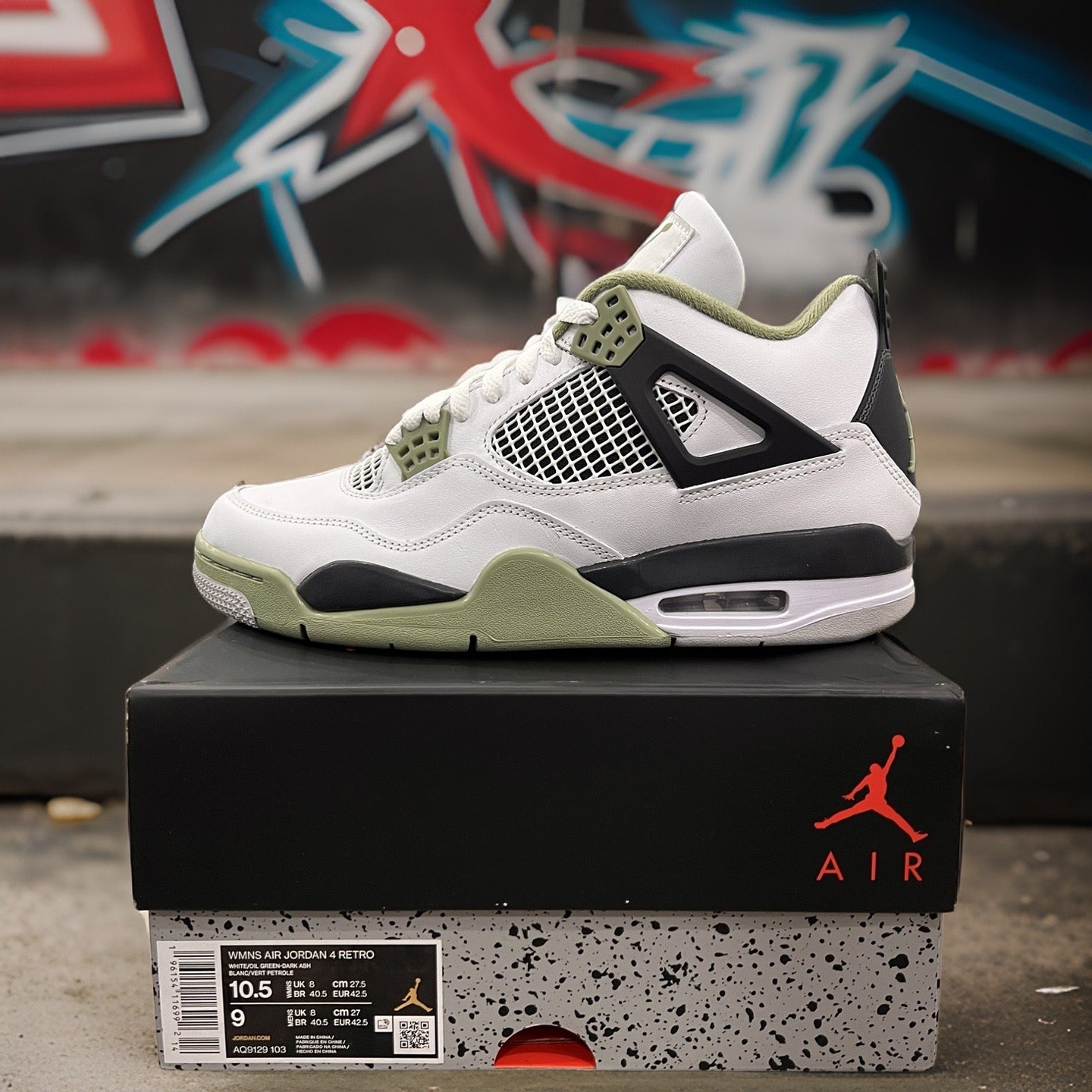 Jordan 4 Seafoam – DNA Shoez