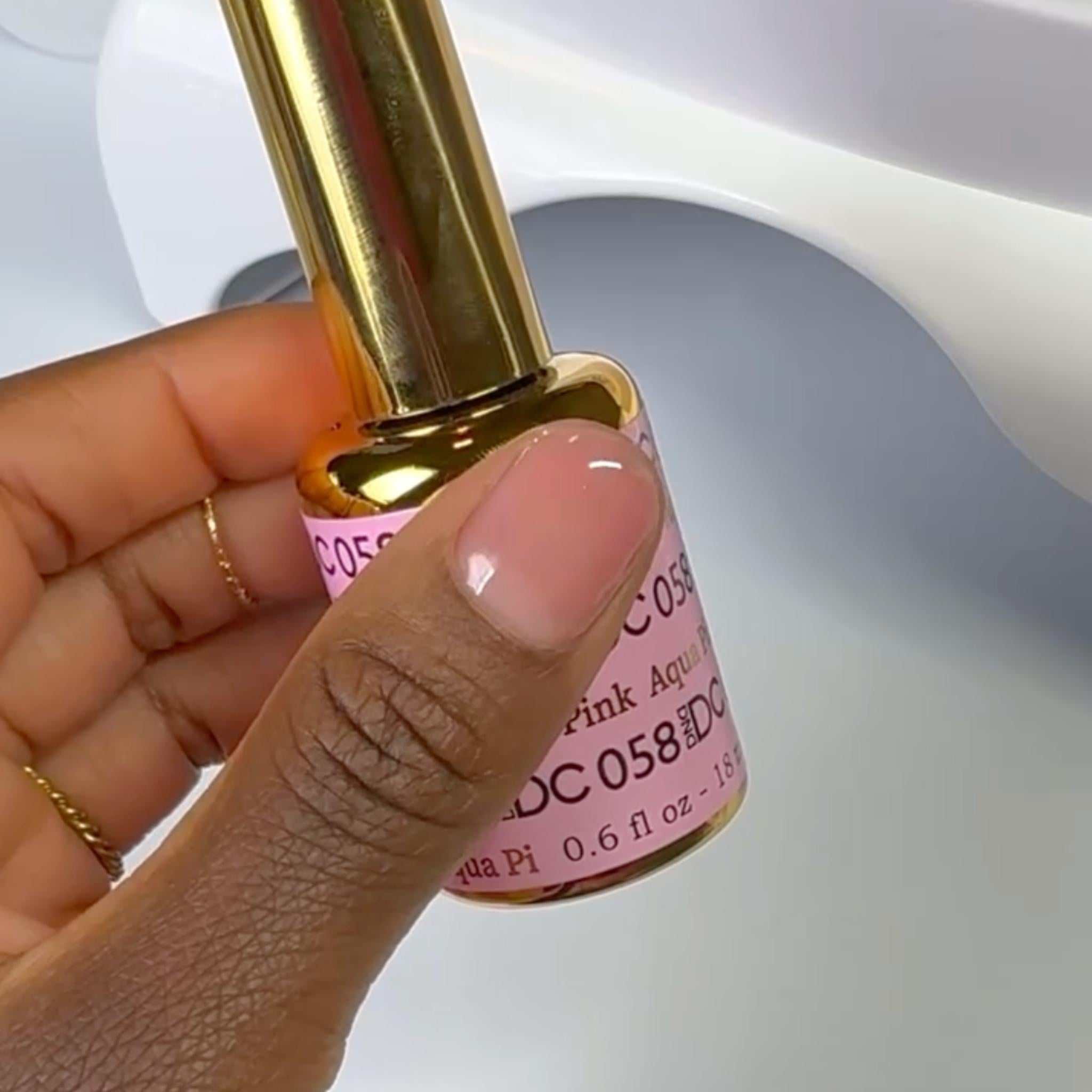 Aqua Pink #058 – DND Gel