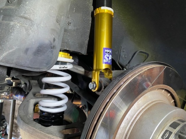 フェアレディZ Z34 HKS ハイパーマックスⅣ SP 車高調 取り付け