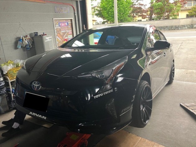 プリウス ZVW55 キャンバーアダプター 取り付け！｜チューニング