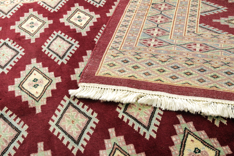 パキスタン緞通ラグ P70-9417 200×205cm | ラグマット・玄関マットの