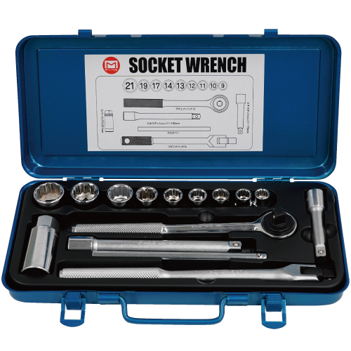 M-417S ソケットレンチセット｜電設工具のメーカー。（株）マーベルの