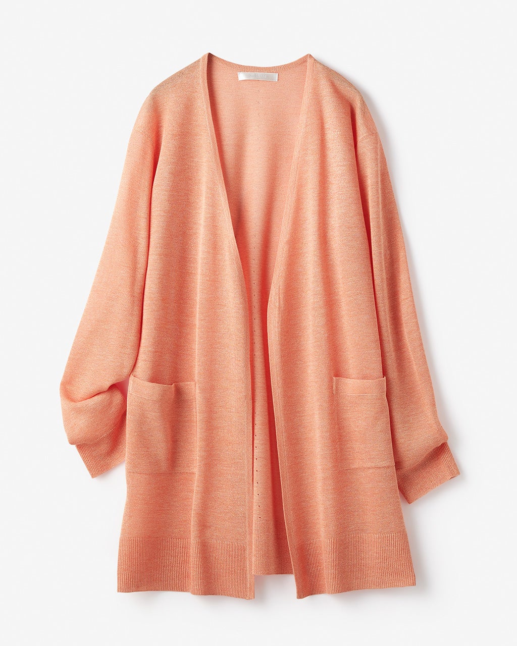 スパークリングニット・ボタンレスカーディガン/DoCLASSE