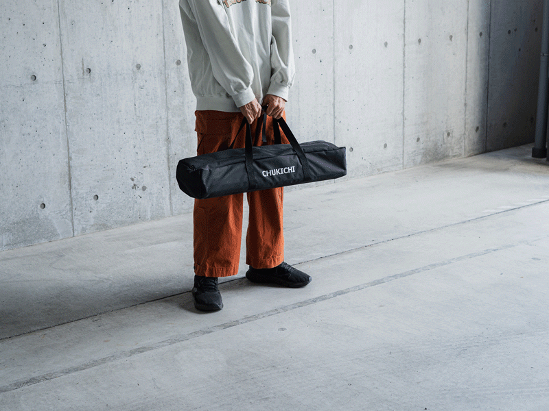 チュウキチテーブル（ブラック） TB2-108-BK - DOD（ディーオーディー