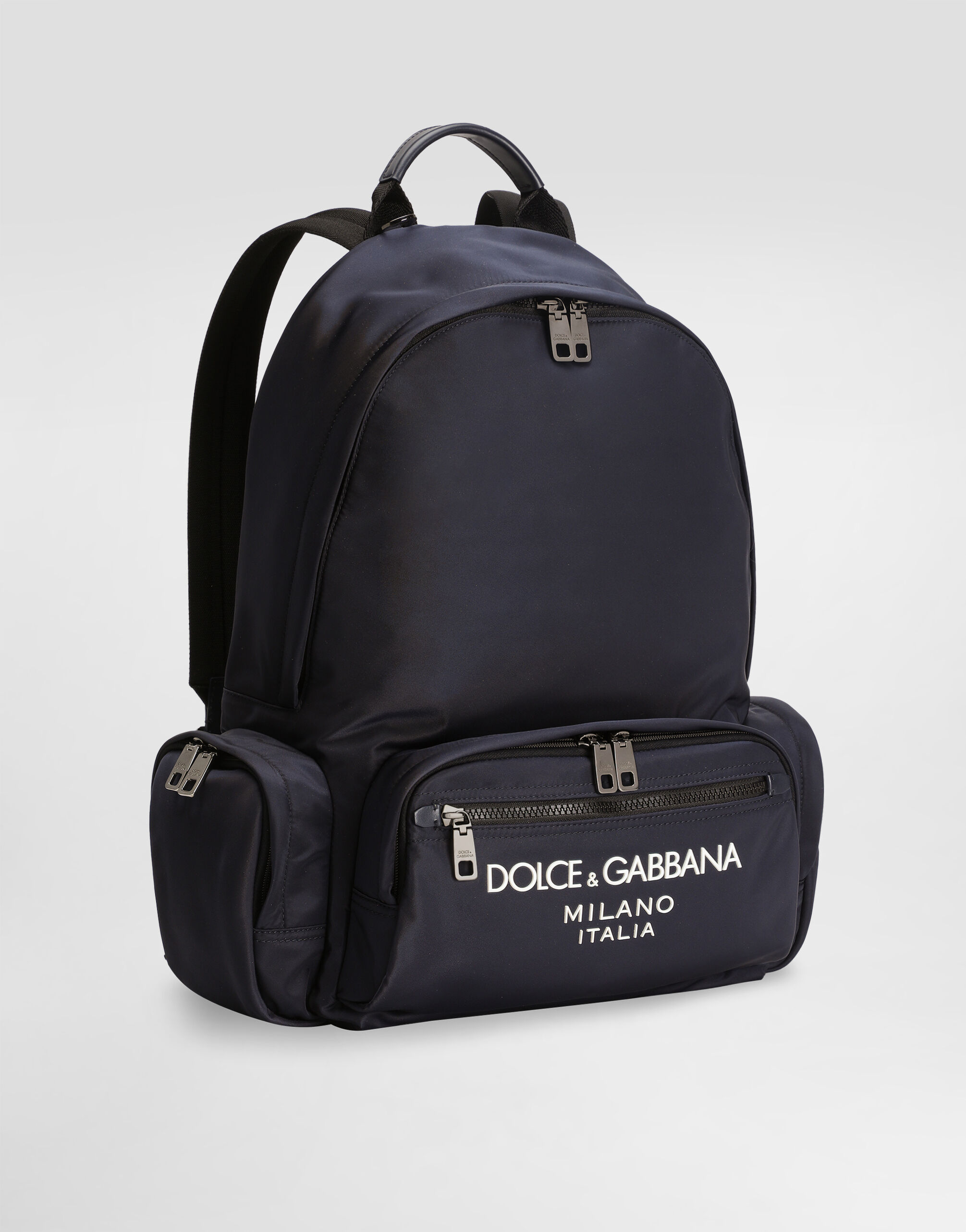 Nylon backpack in Blue for Men | Dolce&Gabbana® US