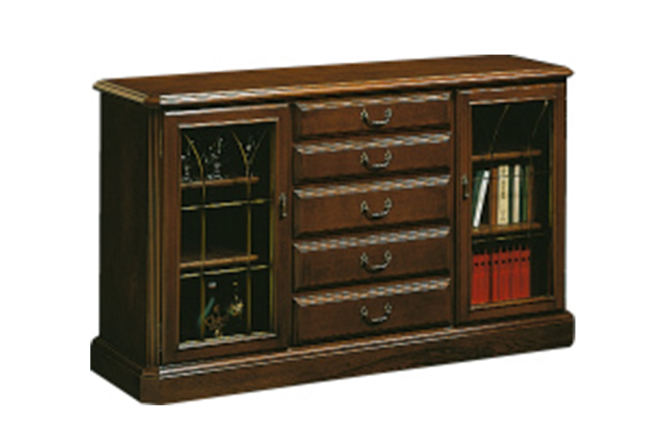 カリモク ドマーニ クィーンズライフ カップボード 飾り棚