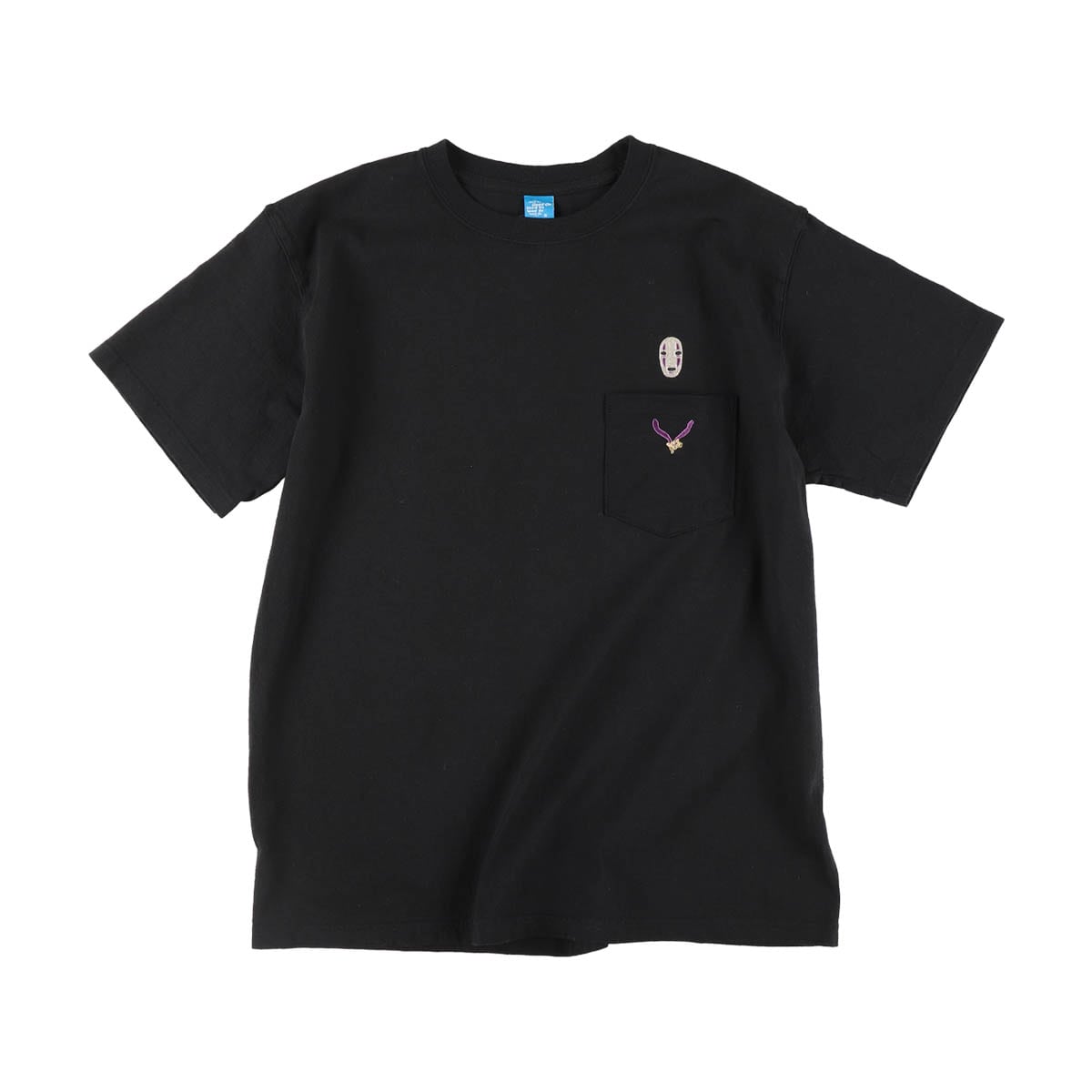 GBL】千と千尋の神隠し Good On コラボポケット刺繍Tシャツ カオナシ