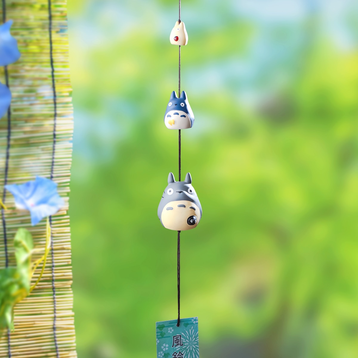 となりのトトロ 三連風鈴 大中小トトロならび | どんぐり共和国そらの