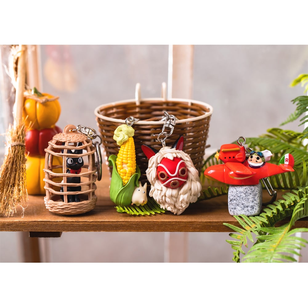 魔女の宅急便 キーホルダー かごジジ | どんぐり共和国そらのうえ店