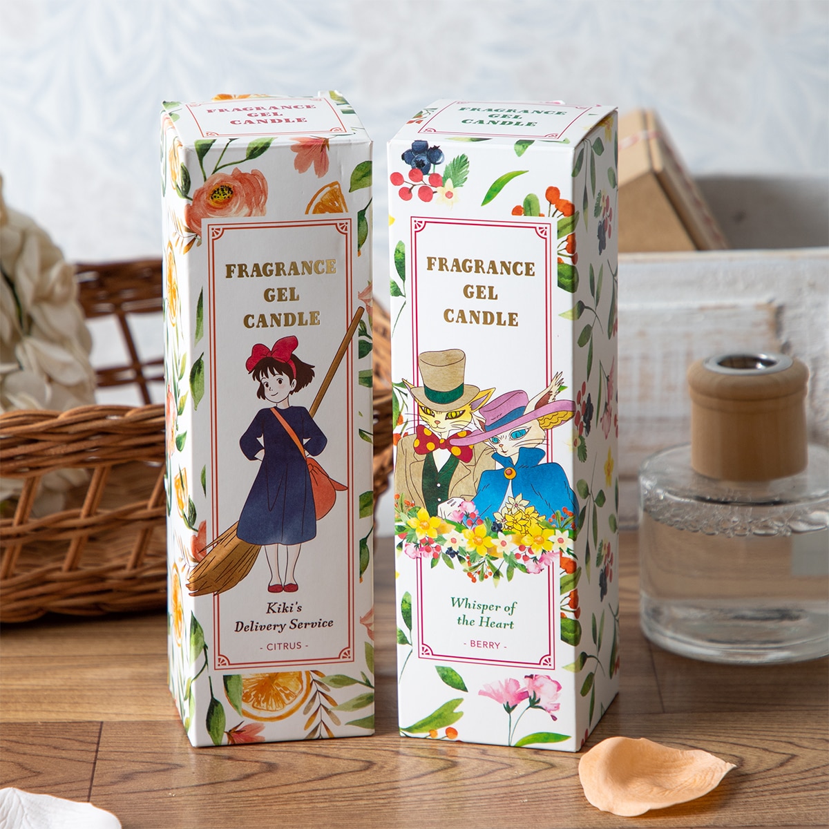 Donguri Closet】魔女の宅急便 フレグランスジェルキャンドル 充実した