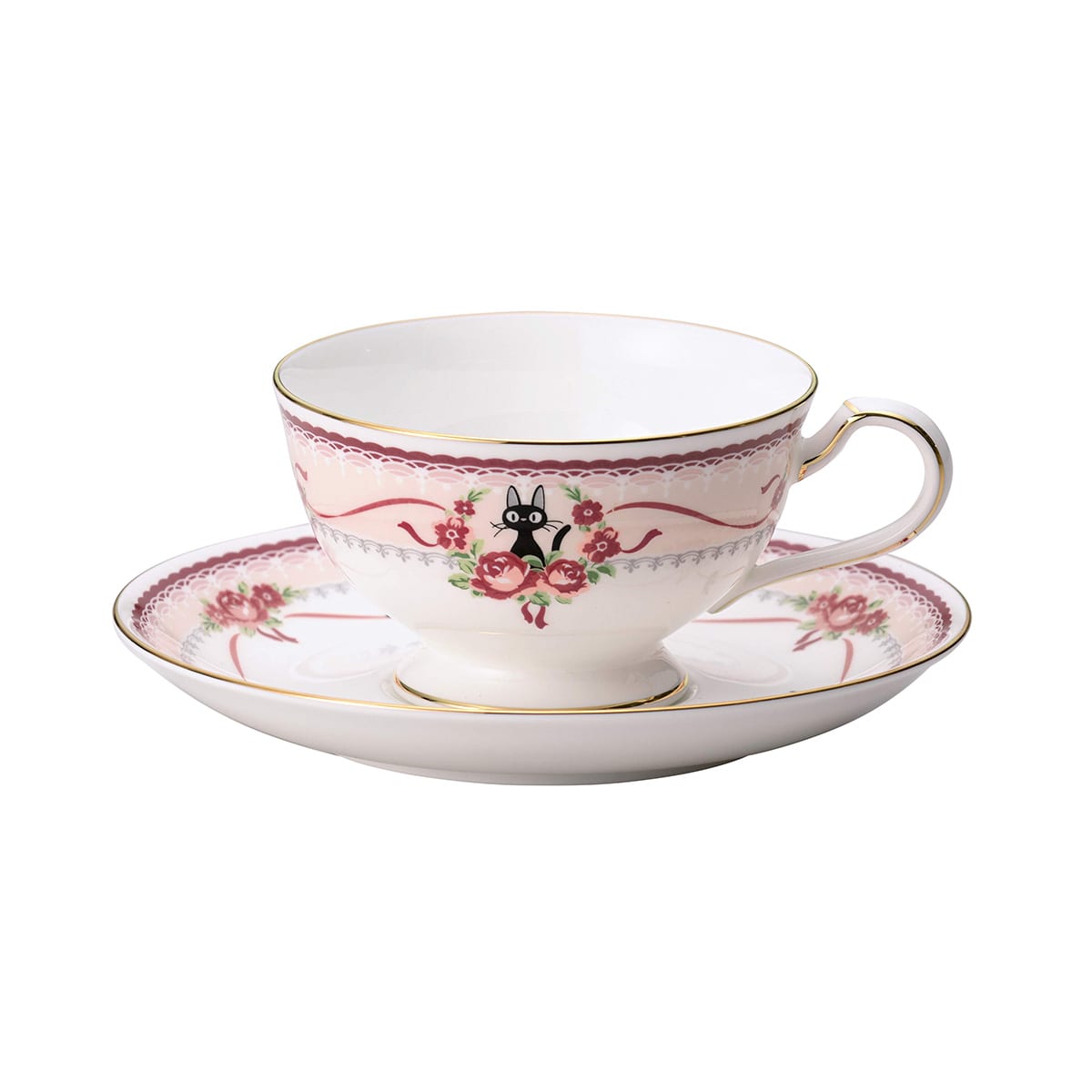 魔女の宅急便 カップ&ソーサー(ピンク) | どんぐり共和国そらのうえ店