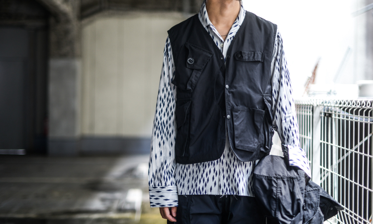 Vol.4017【South2 West8 : Tenkara Shirt / VEST】｜AUBERGE・Needles