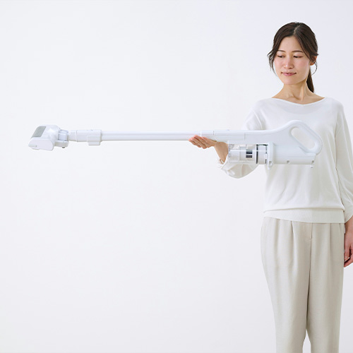 充電式サイクロンスティッククリーナー SCD-185P-W アイリスオーヤマ