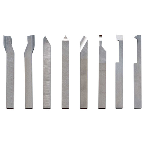 旋盤用ハイスソリッド6本バイトセット(8mm角) 66595 Mr.Meister 木工旋