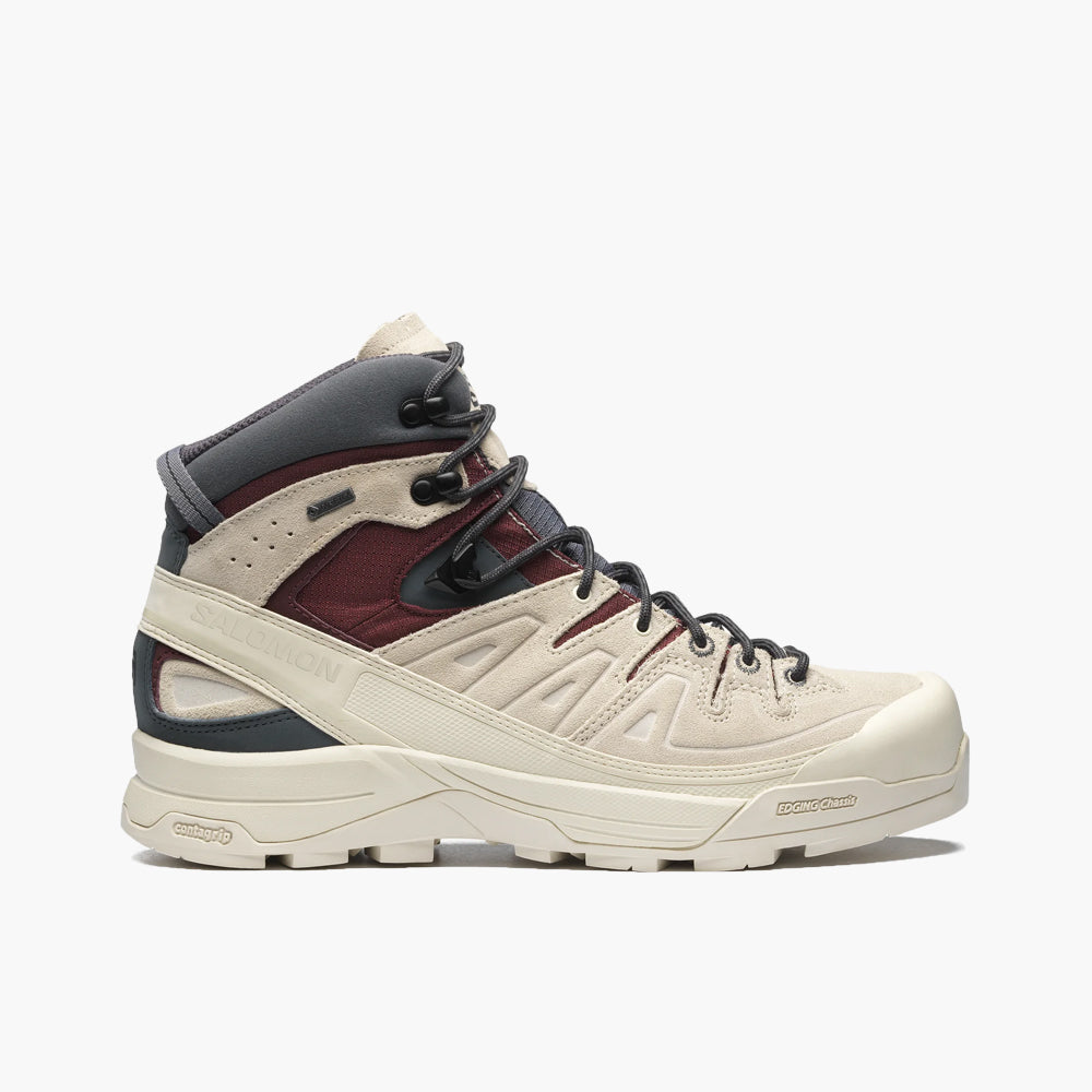 Salomon X-ALP Mid Leather GTX Almond Milk / Catawba Grape