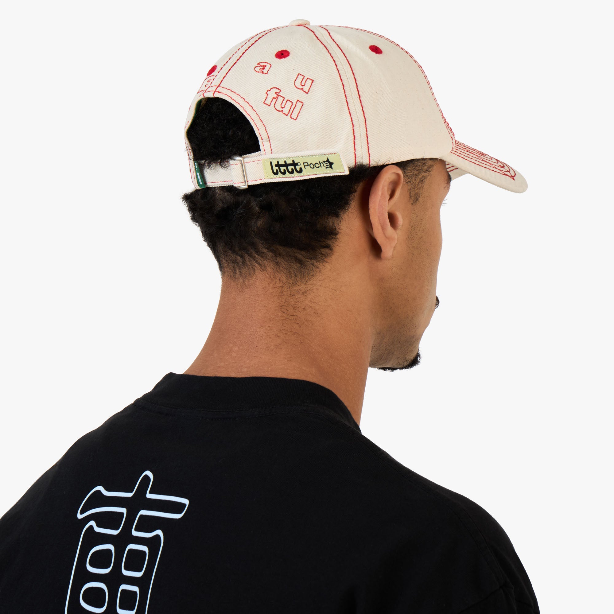 b.Eautiful x LTTT Vapor Hat Natural / Red – Livestock