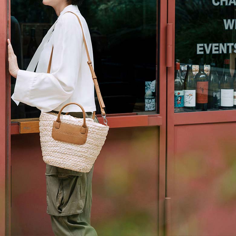 DEAN＆DELUCA×BEAMS COUTURE 保冷かごバッグ小 2024| DEAN & DELUCA