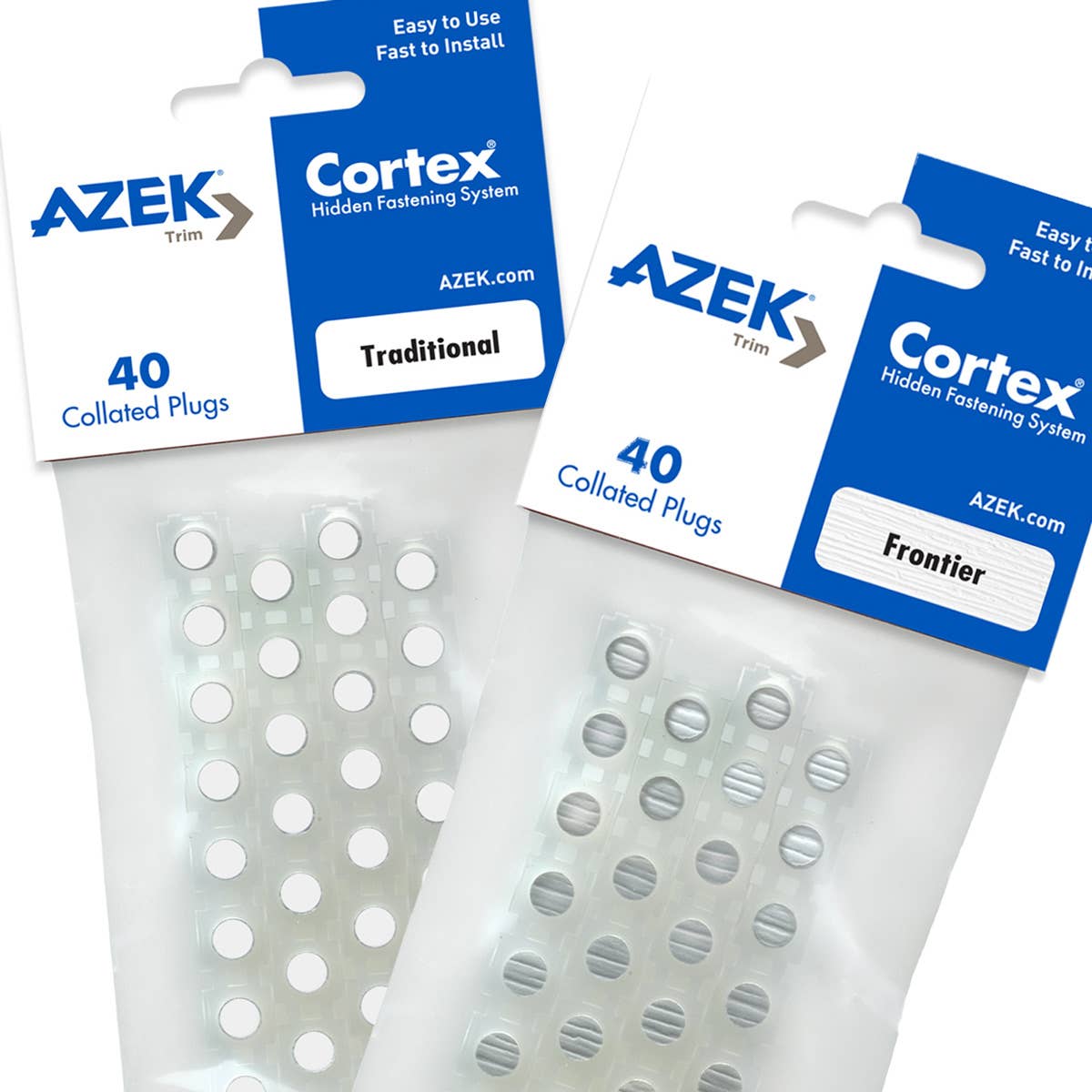 FastenMaster Collated Cortex Plugs for AZEK Trim - DecksDirect