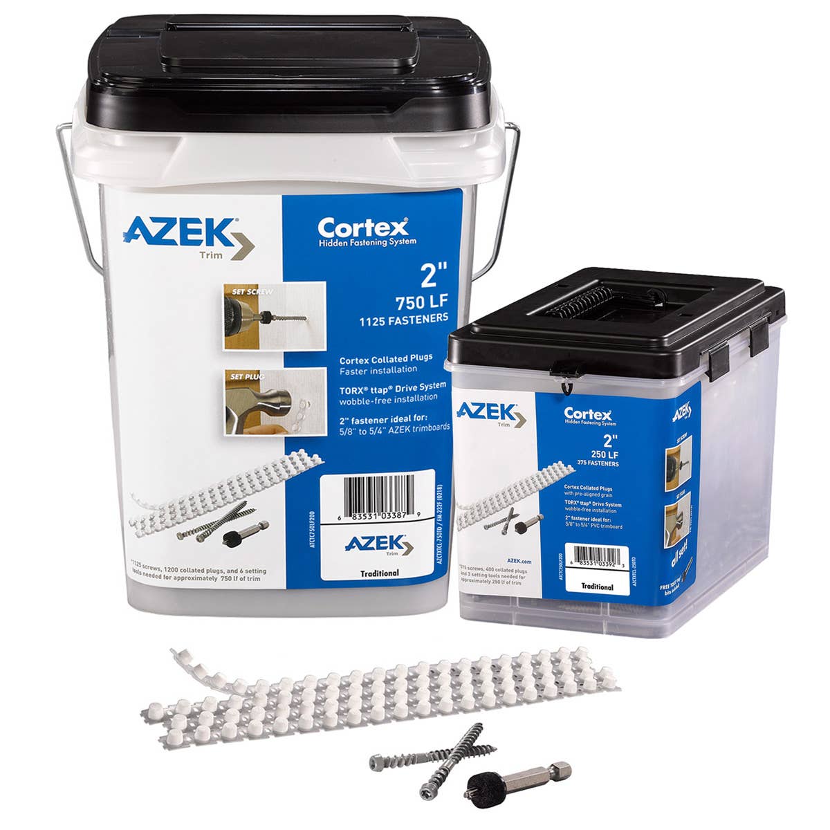 FastenMaster Collated Cortex System for AZEK Trim - DecksDirect