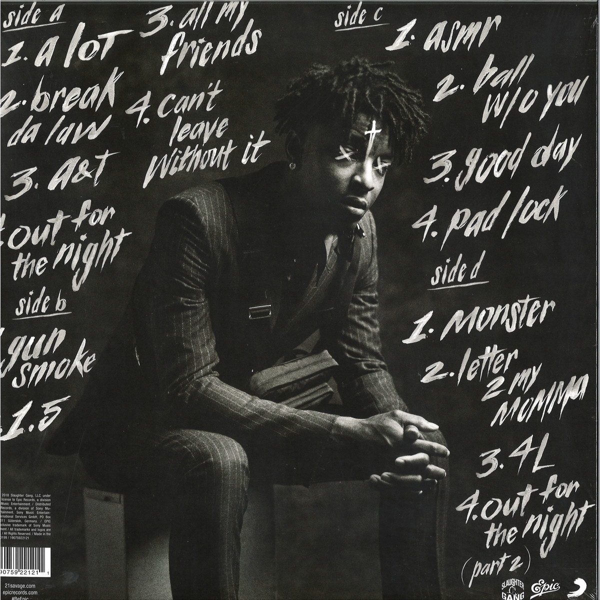 新品未開封 21 Savage I Am > I Was LPレコード Vinyl | 21 Savage | 