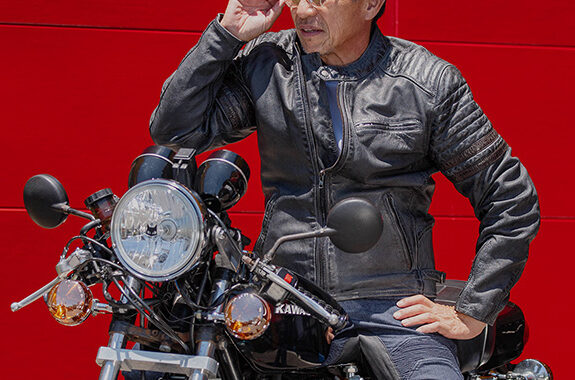 24WJ-5 レザーフーディージャケット | DEGNER