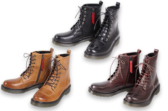 HS-B8 レディースレザーZIPブーツ | DEGNER