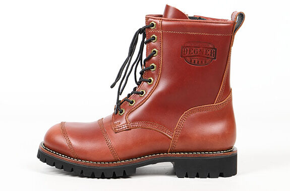 HS-B12 シフトガード付きレザーZIPブーツ | DEGNER