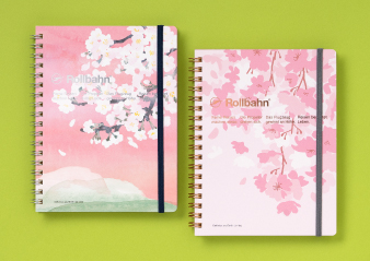 直営店限定「ロルバーン ポケット付メモ チェリーブロッサム L